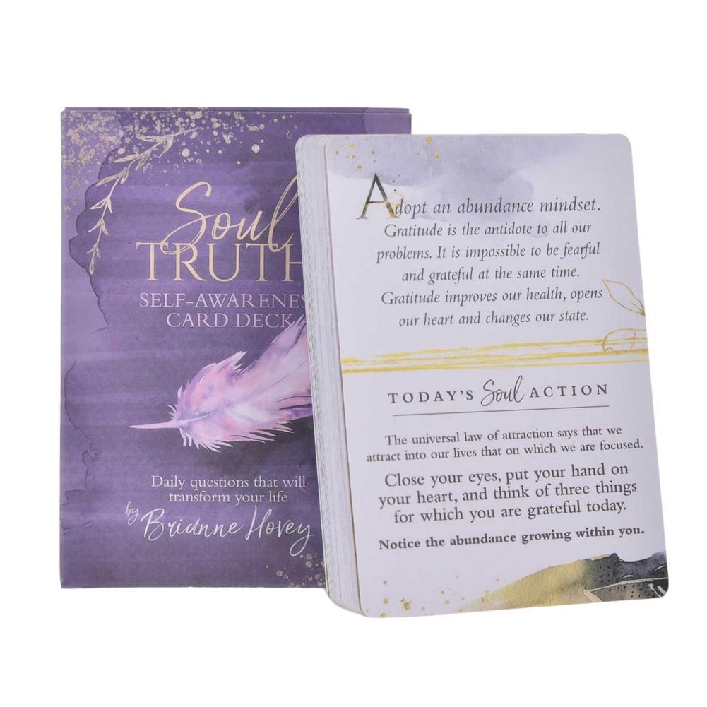Tarot Deck With Guidebook - مجموعة بطاقات الوعي الذاتي من Soul