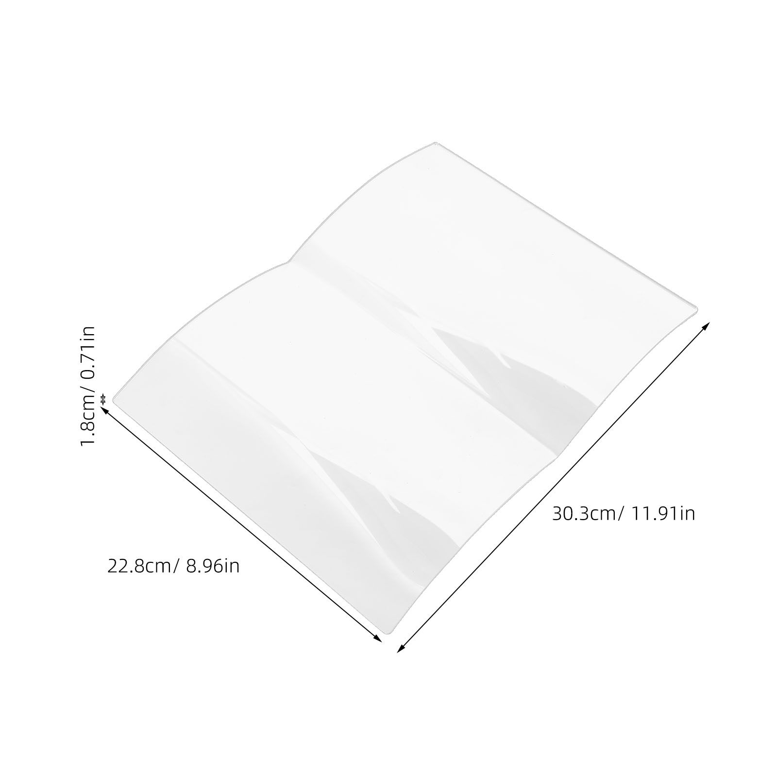 حامل كتب أكريليك شفاف بتصميم م - مراجعة Clear Acrylic Book Stand Holder وسعره