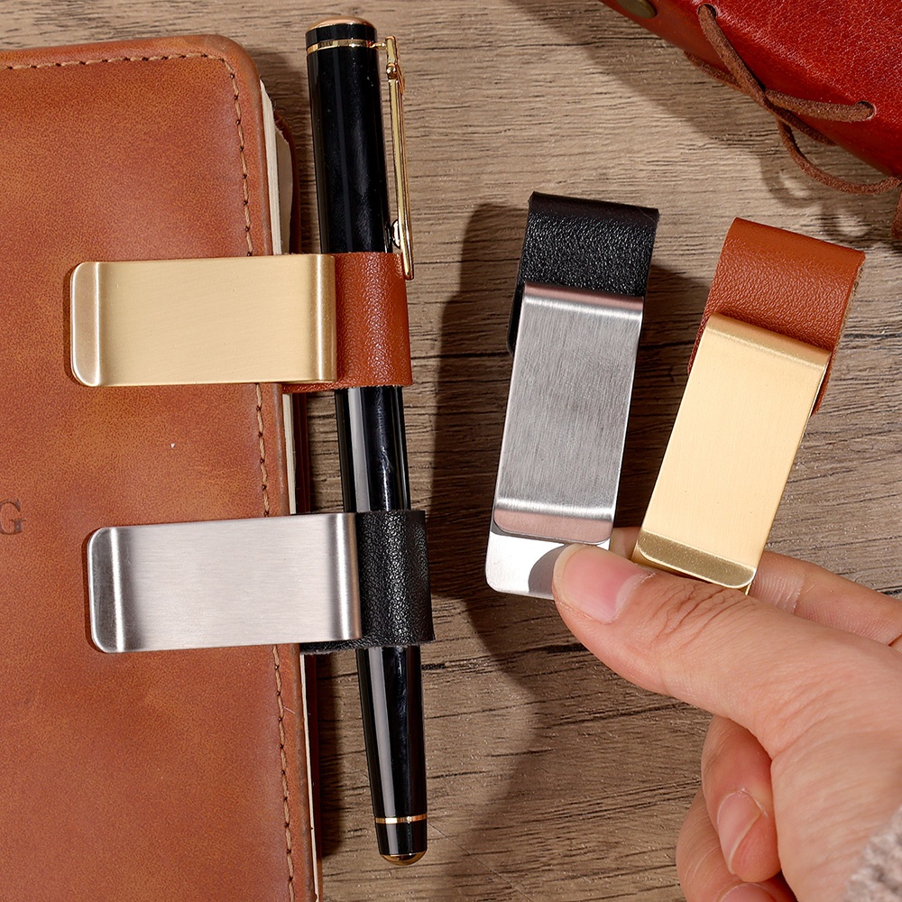 حامل أقلام جلدي يدوي الصنع بتص - مراجعة Vintage Leather Journal Notebook وسعره
