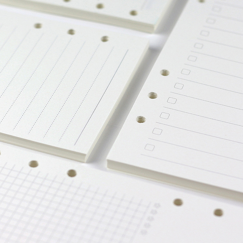A5 A6A7 45 ورقة دفتر أوراق فضف - مراجعة A5 Spiral Dotted Grid Notebook وسعره