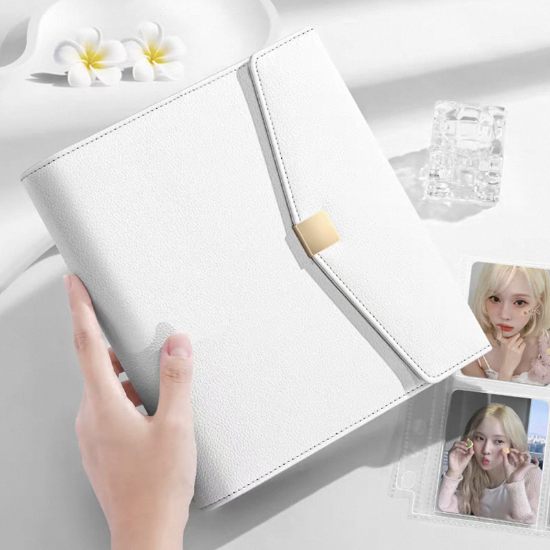 ضوء فاخر البلاتين A5 الموثق دف - مراجعة Kpop Photo Card Binder 3 Inch وسعره