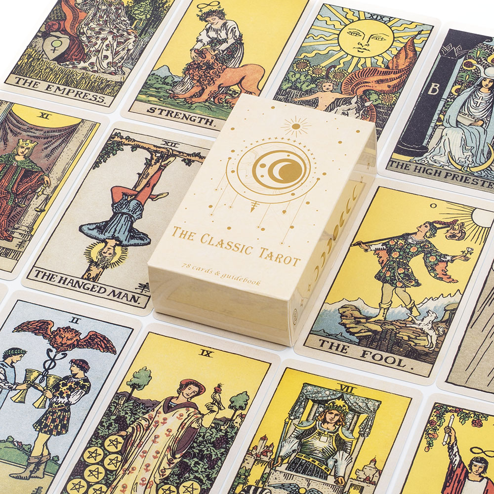 لعبة ألواح التاروت الكلاسيكية  - مراجعة Tarot Deck With Guidebook وسعره