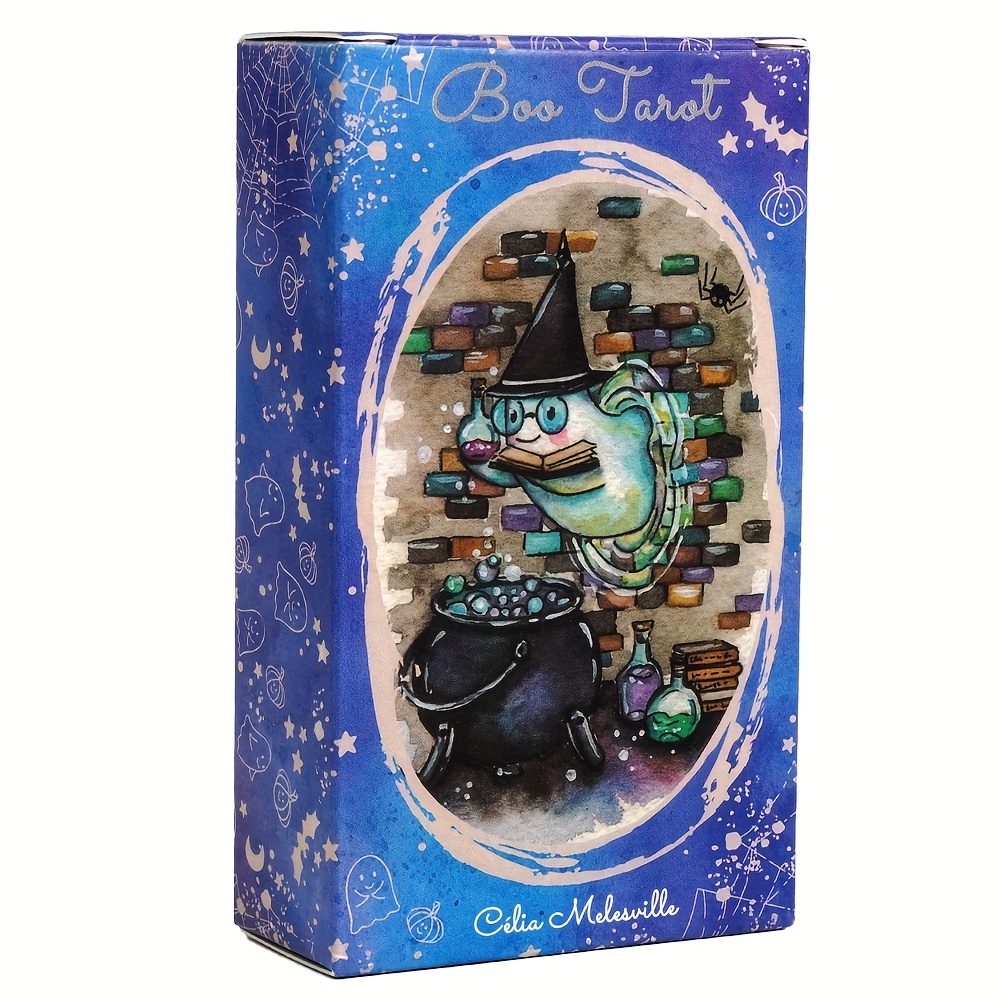 بطاقة قراءة Boo Tarot Deck Gho - مراجعة Tarot Deck With Guidebook وسعره